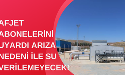 Afjet Enerji Kesintisi Yapacağını Duyurdu!